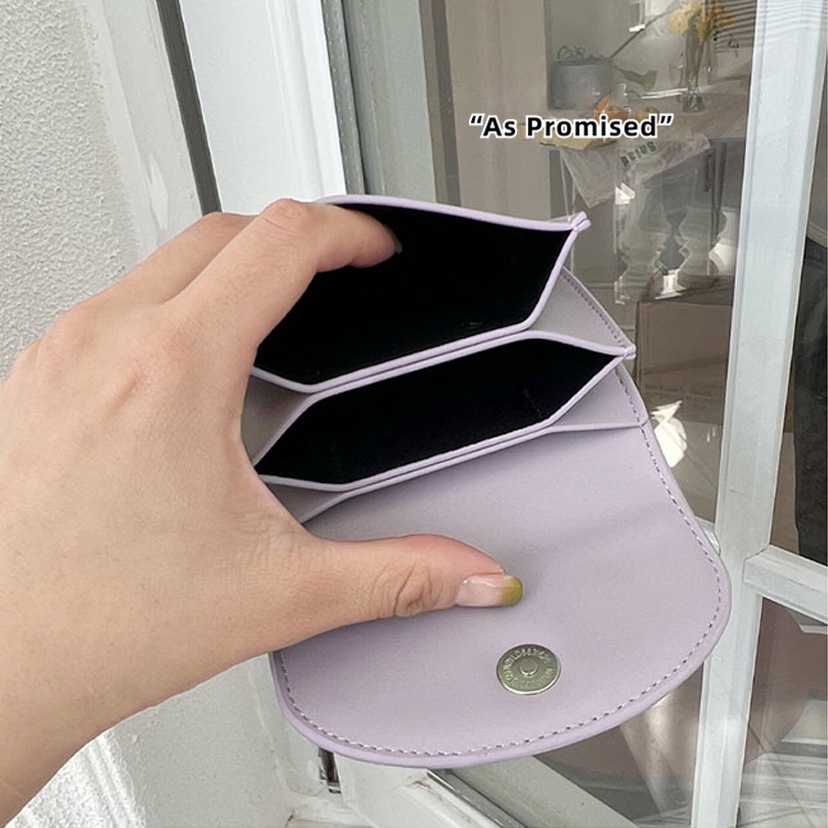 Ví da nữ PU Eira nhỏ gọn thiết kế basic 07C-TI