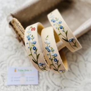 Bờm Cài Tóc Thêu Tay Cao Cấp