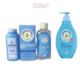 PENATEN Sữa tắm gội chống cảm cúm,dầu massage,tinh dầu tắm,phấn rôm cho bé - Nội địa Đức