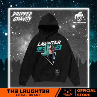 Local brand The Laughter -  DRIPPED GRAIVTY Áo MŨ HOODIE - NỈ DA CÁ