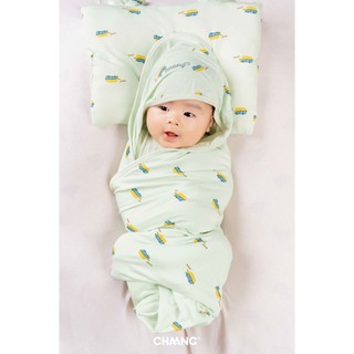 [CHAANG] Chăn ủ 2 lớp kích thước 90x100cm chất liệu mềm mát Spring Chaang
