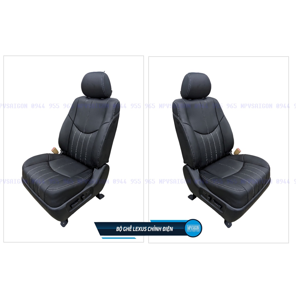 Ghế chỉnh điện Lexus bọc da Napa mới lắp ráp tất cả dòng xe