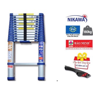 Thang nhôm rút xếp đơn Nhật bản Nikawa NK-48