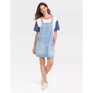 Yếm Denim xuất ( LỖI NÚT )