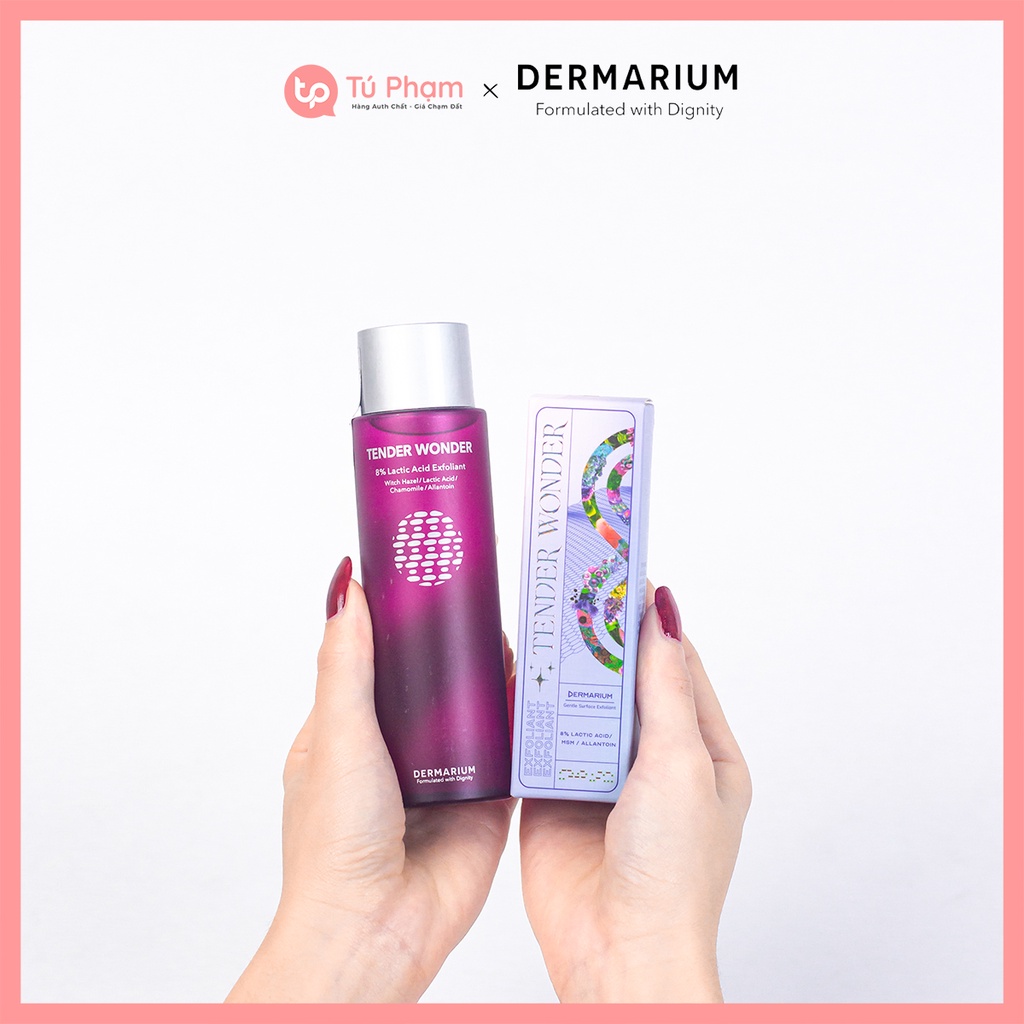 Nước Hoa Hồng Dermarium Tender Wonder 8% Lactic Acid