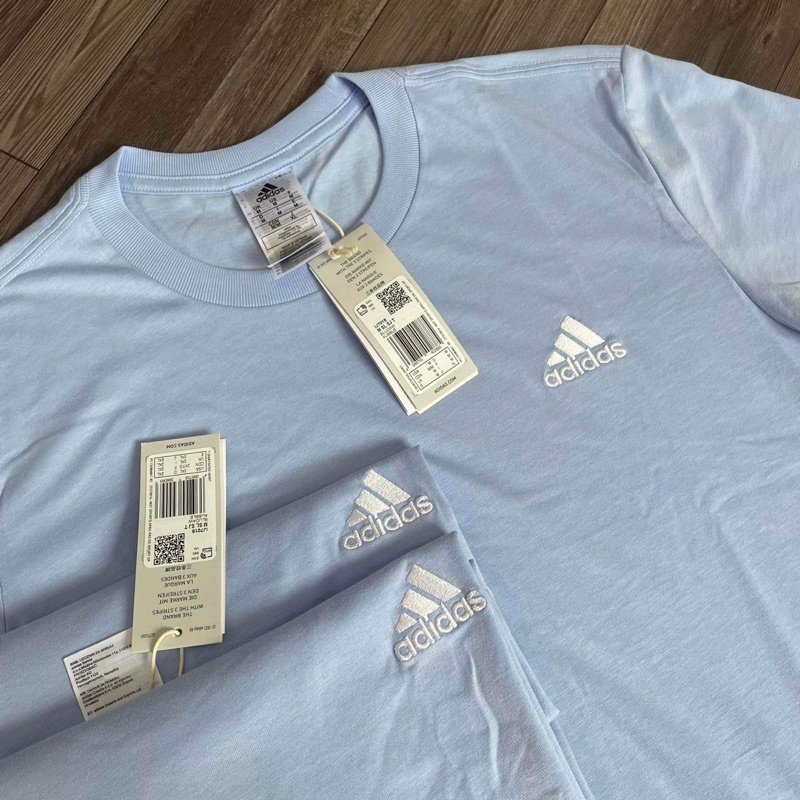 ÁO THUN ADIDAS CHÍNH HÃNG THỂ THAO - MÀU XANH - IJ7018