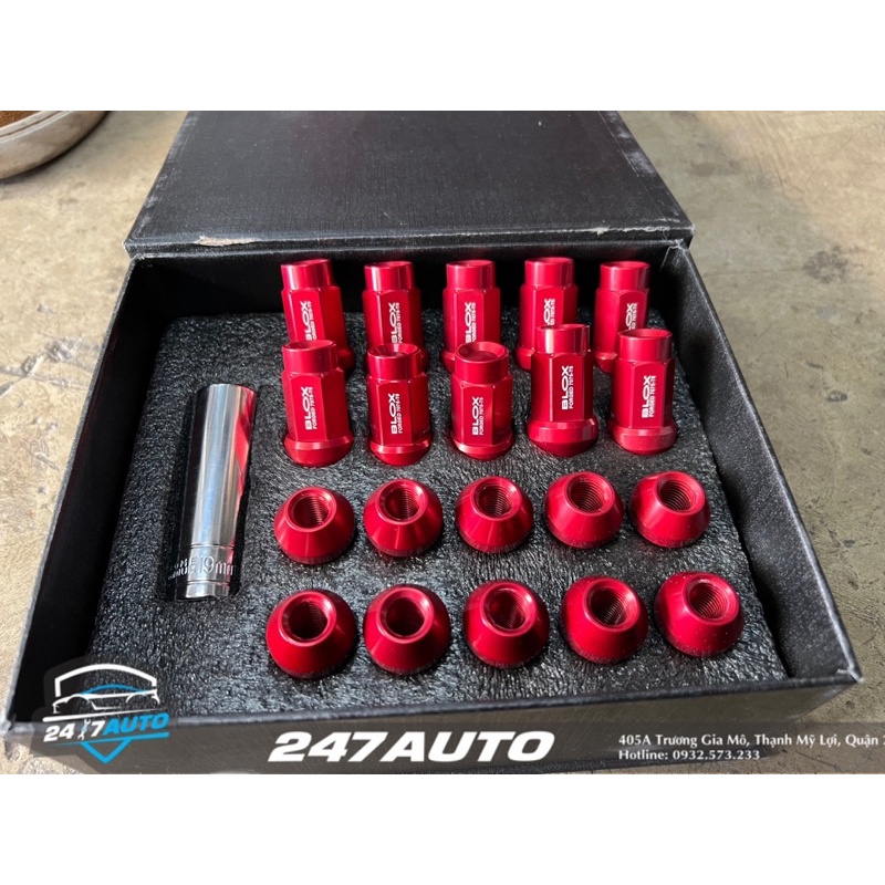 ỐC BLOX VỎ NHÔM NHIỀU MÀU, TĂNG ĐIỂM NHẤN CHO BỘ MÂM