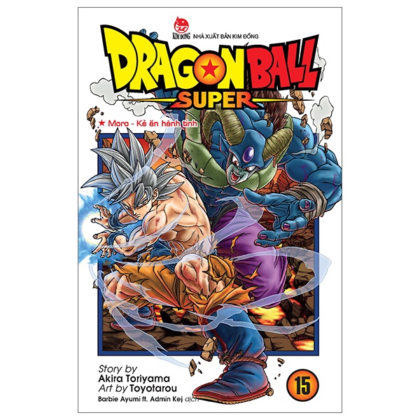 Sách - Dragon Ball Super - Tập 15: Moro - Kẻ Ăn Hành Tinh - 8935244886221