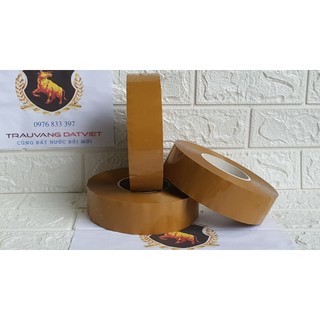 [GIÁ TẠI XƯỞNG] Băng Dính Trâu Vàng Đất Việt 1kg Mầu nâu (lõi mỏng)