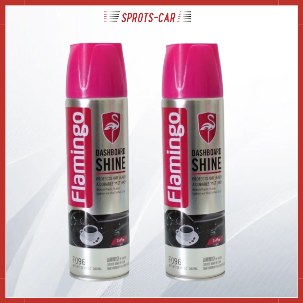 Xịt Dưỡng Bóng Da Và Đồ Nội Thất Oto FLAMINGO F096 - Hương Cà Phê