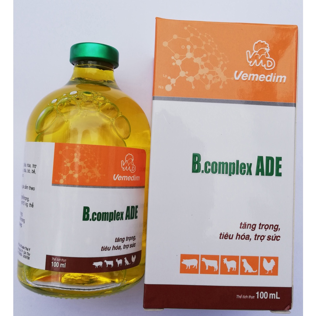 1 lọ B.COMPLEX ADE Siêu tăng trọng, vỗ béo