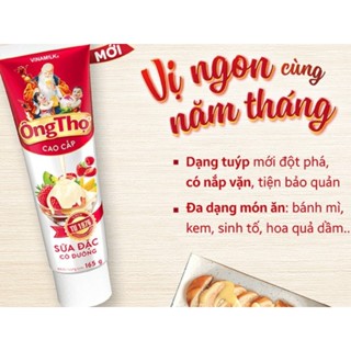 Sữa đặc có đường Vinamilk Ông Thọ tuýp 165g