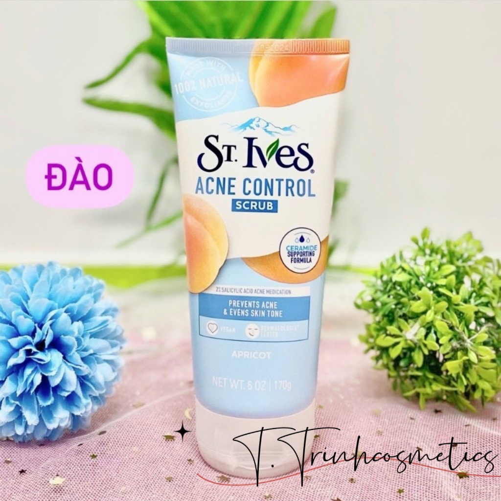 Sữa Rửa Mặt Tẩy Tế Bào Chết St.Ives