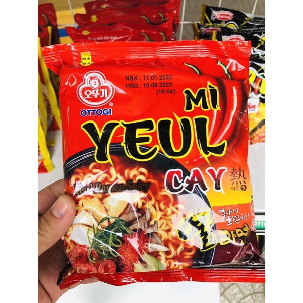 Mì YEUL cay Hàn Quốc gói 120g