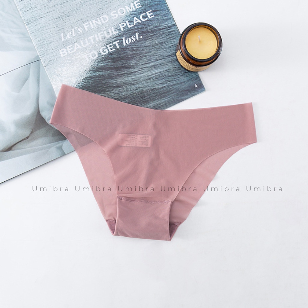Quần lót Su lưới Umibra không viền tàng hình siêu mỏng nhẹ thông thoáng thoải mái - QL16