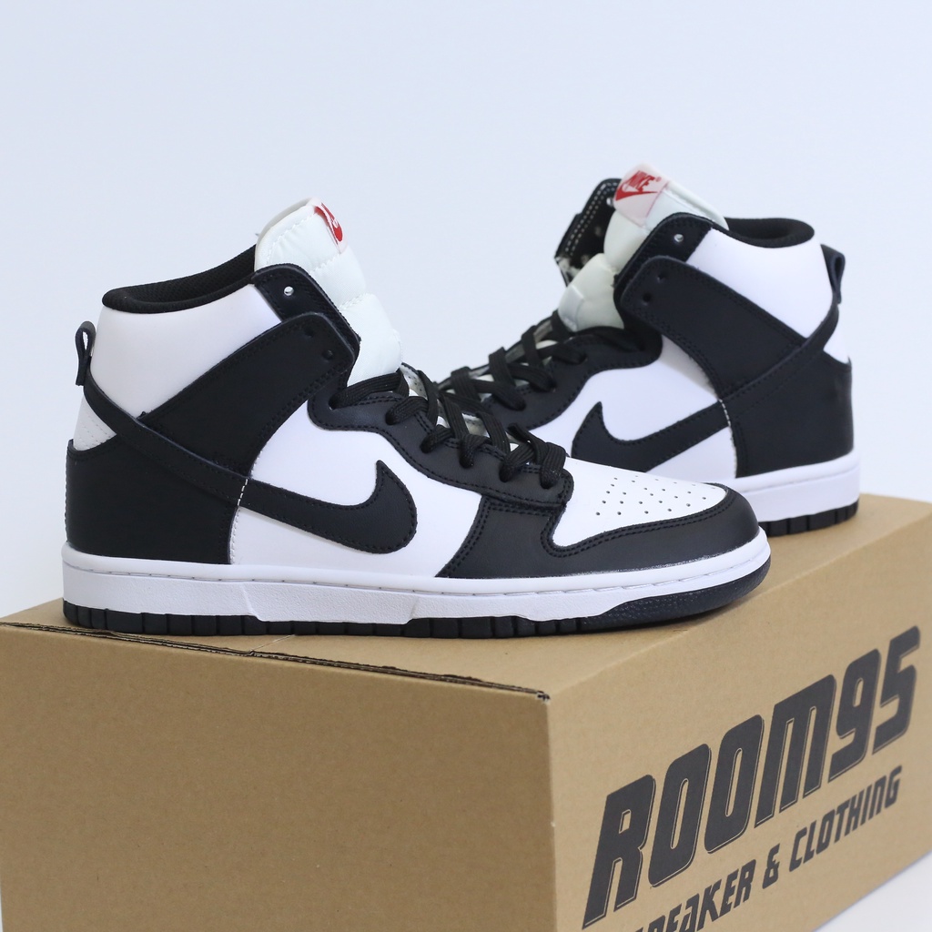 Giày thể thao sneaker (JD_333) Dunk cao cổ cổ đen trắng