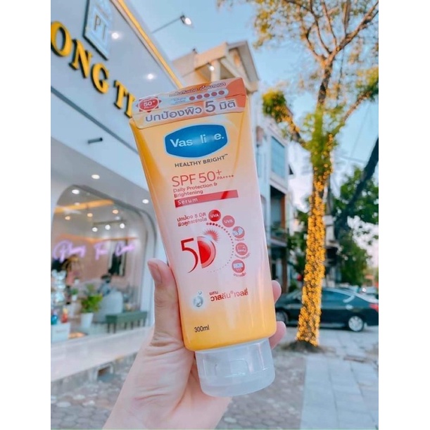 Dưỡng thể chống nắng VASELINE 50X Thái Lan