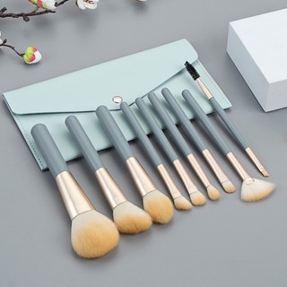 Bộ cọ 9 cây kèm bao da pu