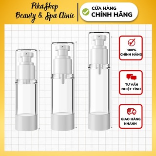 Vỏ Lọ Chiết Mỹ Phẩm Chân Không 5ml/10ml/30ml/50ml - PikaShop