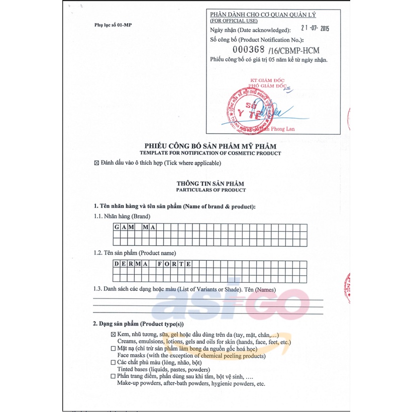 Derma Forte giảm mụn - Gel giảm mụn, giảm thâm Derma Forte 15g