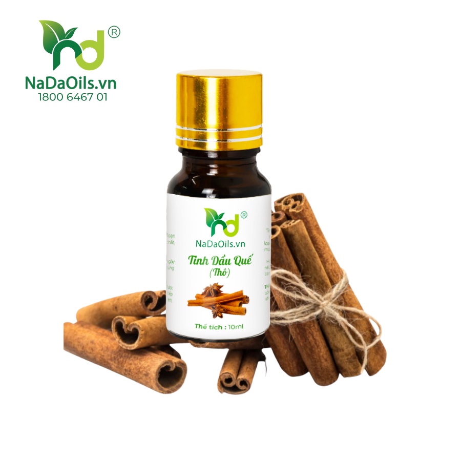 Tinh dầu thô thiên nhiên NaDa Oils giúp thơm phòng, khử mùi, đuổi muỗi,... có kiểm định