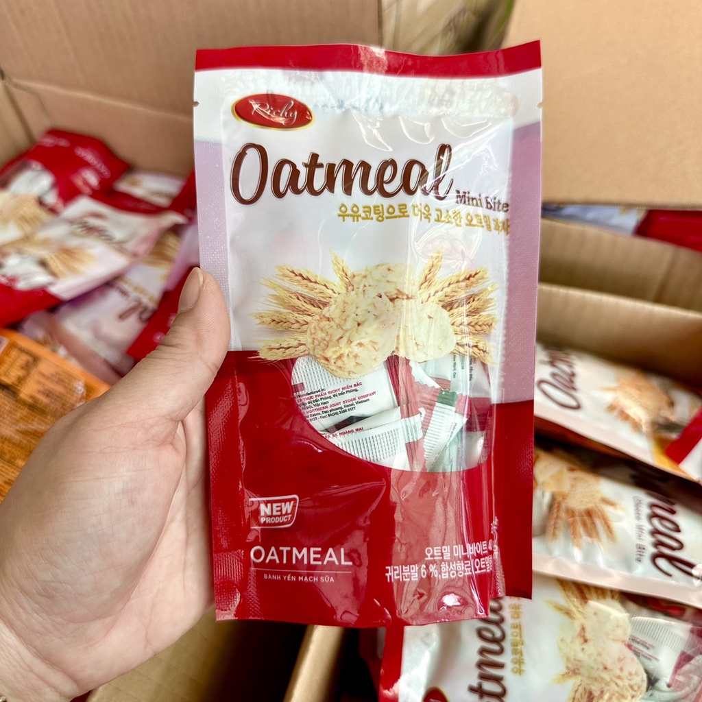 BÁNH SỮA LÚA MẠCH OATMEAL 40G