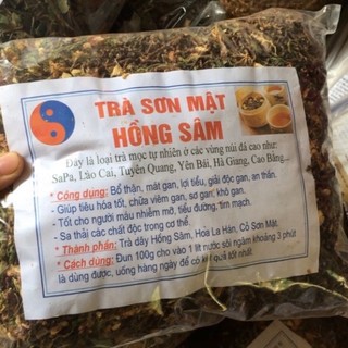 1kg Trà Sơn mật Hồng sâm nhiều hoa