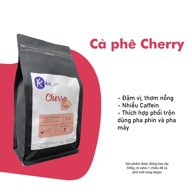 CÀ PHÊ MÍT CHERRY EXCELSA RANG ĐẬM RIV COFFEE - 250GR / 500GR / 1KG
