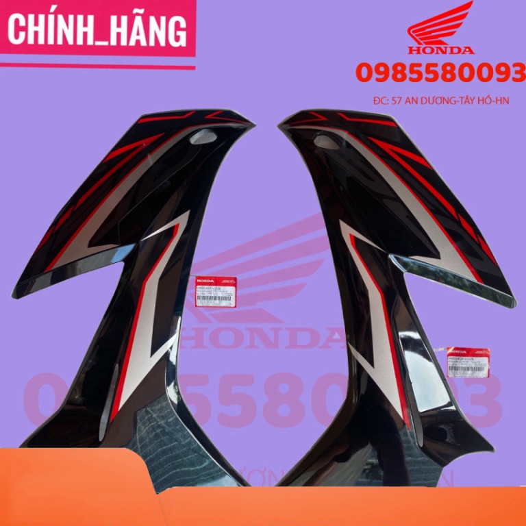 Dàn áo, Bộ nhựa, Vỏ xe Winner X Đen bóng 2021 chính hãng Honda