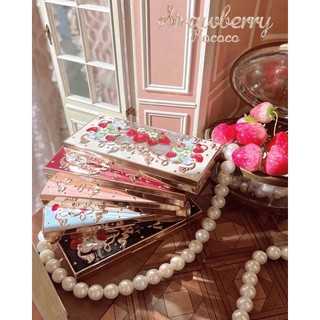 Sẵn Phấn mắt Flower knows strawberry rococo eyeshadow palette flower knows phấn mắt hoa biết dâu Flower knows Strawberry