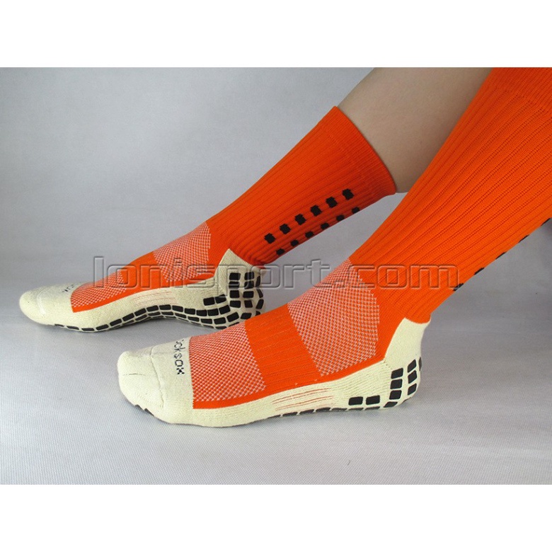 Combo 2 đôi vớ Tất đá bóng  chống trơn ngắn_2 đôi