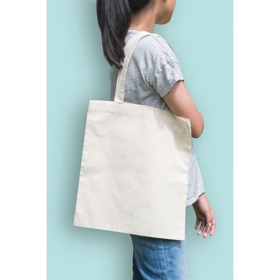 [HÀNG QUÀ TẶNG KHÔNG BÁN] Túi tote màu trắng