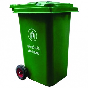 Thùng Rác Nhựa Composite 240 Lít * Siêu Bền*Đẹp*Rẻ