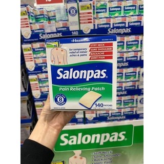 Miếng dán salonpas của mỹ hộp 140miếng