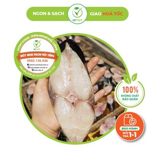 [HỎA TỐC] Cá Thu Tươi Cắt Khúc VITOT Thịt Cá Thơm Ngon Nhiều Béo Nhiều Đạm