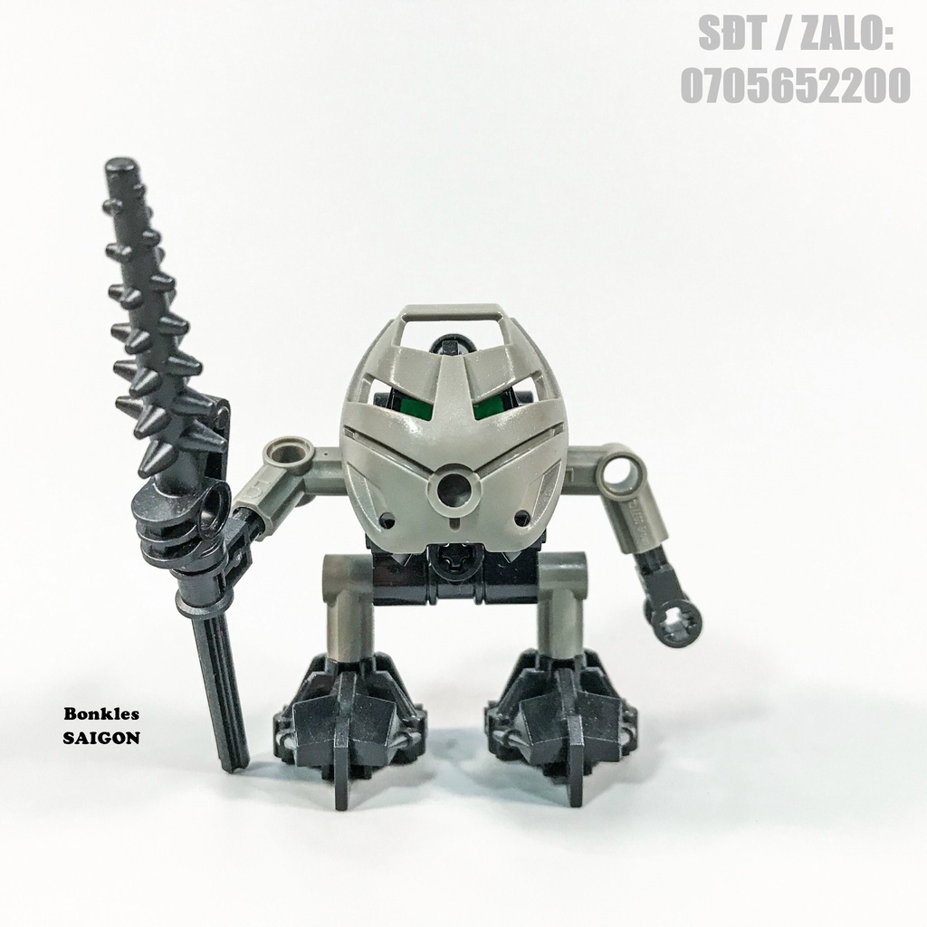 Đồ Chơi Mô Hình Vintage lắp ráp LEGO Bionicle Turaga 8545 Whenua Chính Hãng Đan Mạch (2001)