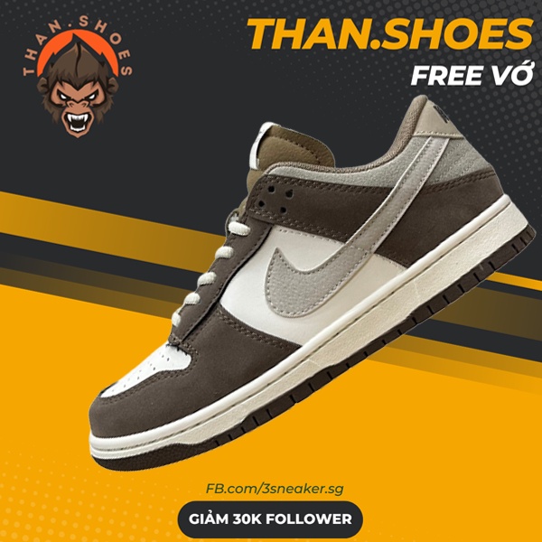 Giày Dunk Low x Katsuhiro Otomo, SB Nâu Xám - Than.Shoes