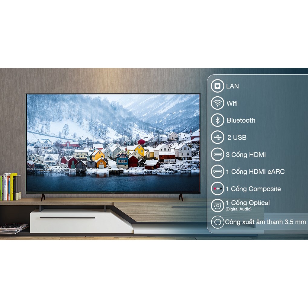 [ BẢO HÀNH 24 THÁNG ] GOOGLE TIVI SONY 4K 75 INCH KD-75X80K - MODEL 2022 | BigBuy360 - bigbuy360.vn