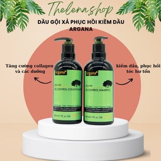 Dầu Gội Dầu Xả Kiểm Soát Dầu Argana Oil Control 500ML-750ml [ HOT NHẤT ]