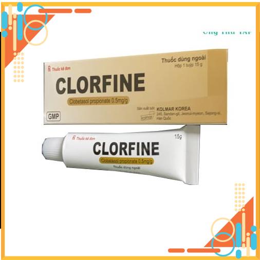 KEM CLORFINE tuýp 15g Hàn Quốc