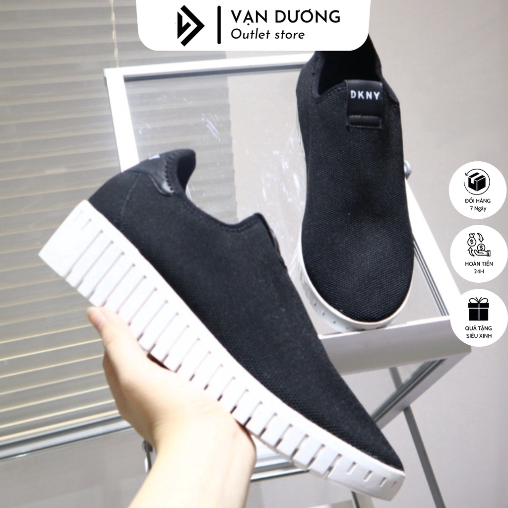Giày Thể Thao Sneaker Nữ Hiệu DKNY Từ Mỹ Siêu Êm Không Dây Ôm Chân (3) GDKNY3