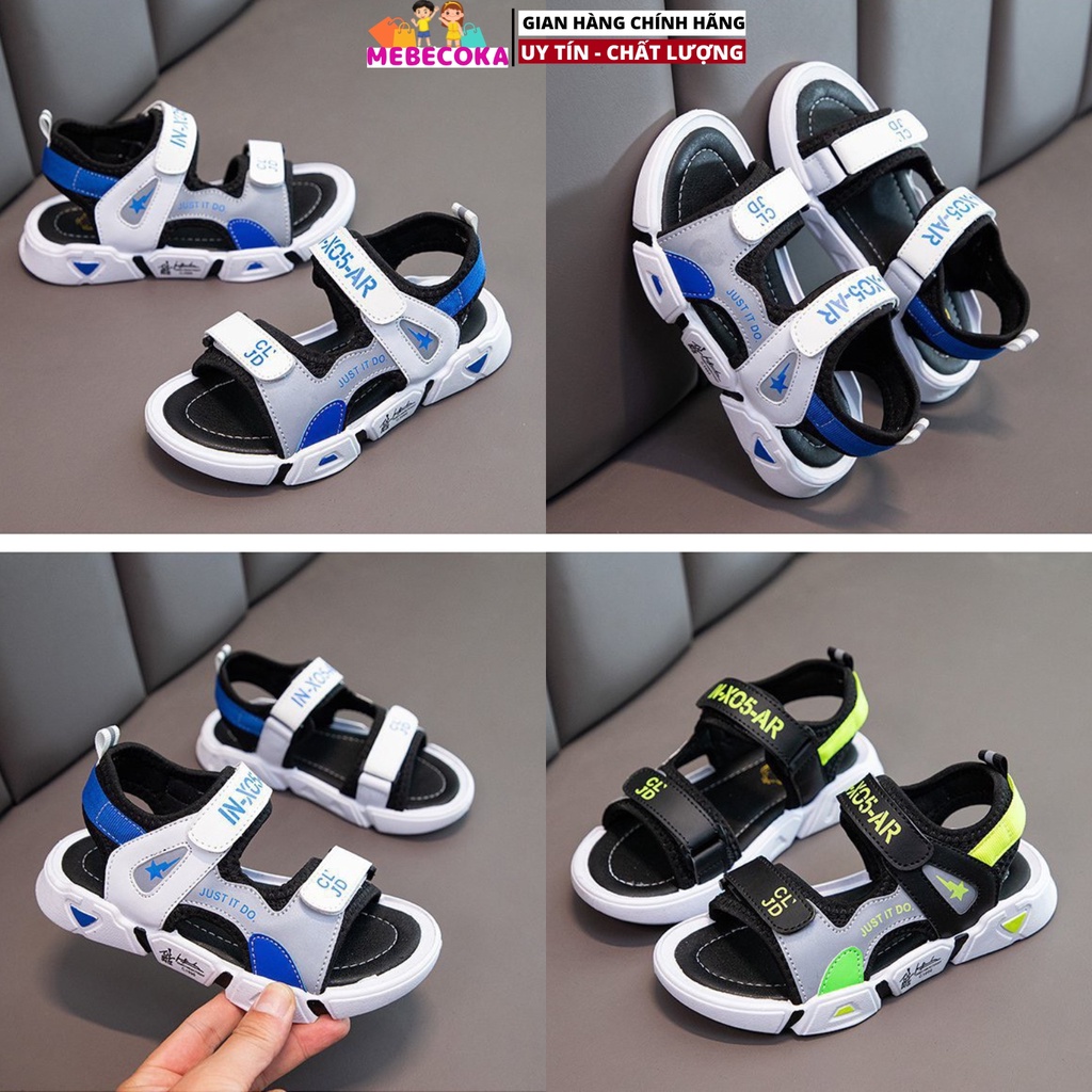 Dép Sandal cho bé 4-12 tuổi Siêu Nhẹ Chống Trơn Trượt Phong Cách Hàn Quốc - Hàng Quảng Châu loại 1