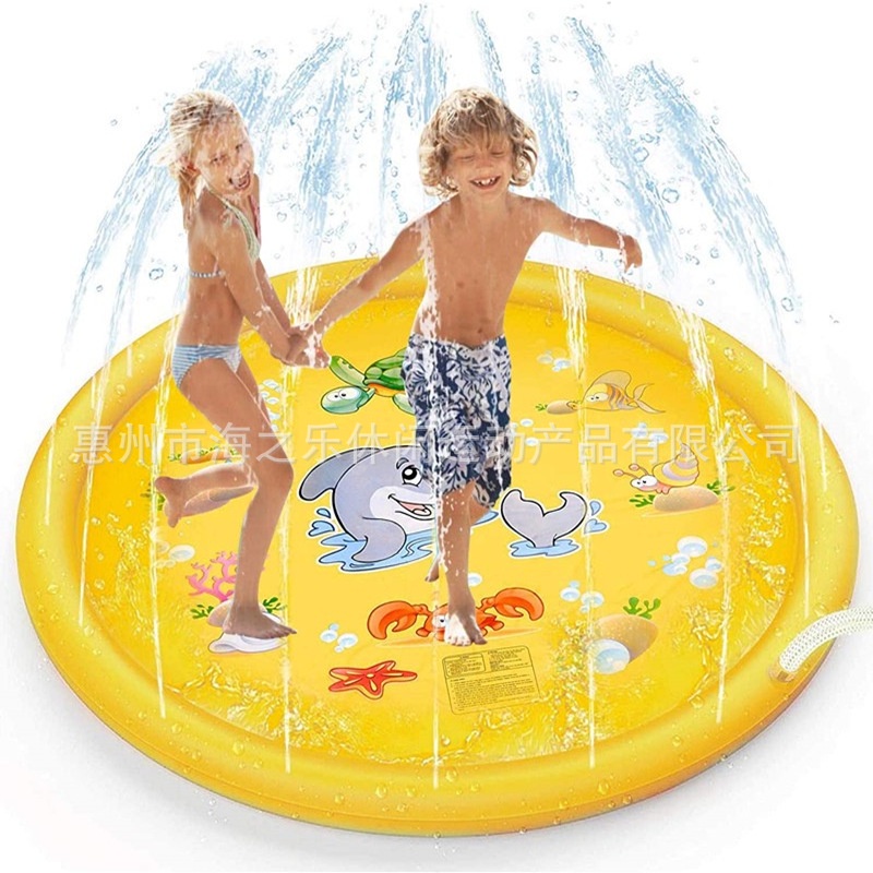 Thảm phao phun nước 170cm/150cm/100cm Bể bơi phao bơi, phao bơi cho bé, bể bơi phao