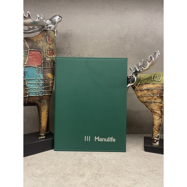 Bìa da đựng hợp đồng Manulife