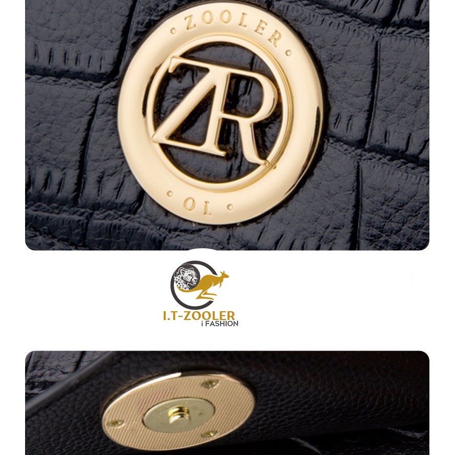 Túi xách nữ Hàng hiệu I.T-ZOOLER FullBox da thật Đẳng cấp VIPZL113 size 26.5cm Làm quà Biếu, quà Tặng, Sinh nhật...