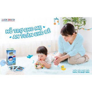 Miếng dán hạ sốt Béby - Nhật Bản (Hộp 16 miếng dán)