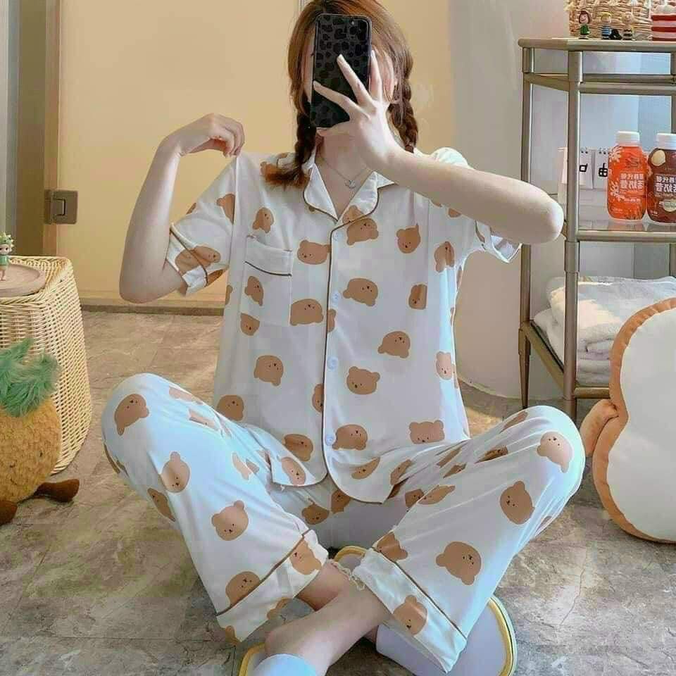 Hàng Kate thái (Set long sleep new fashion high quality)