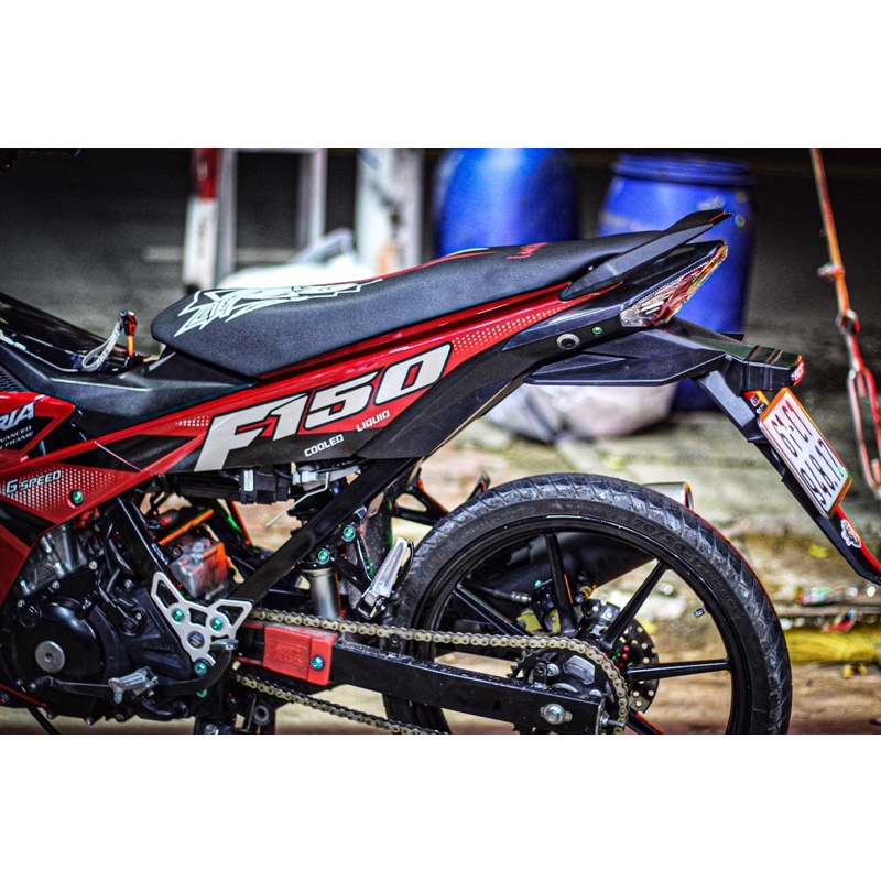 Tem satria full đỏ tem f150 bạc