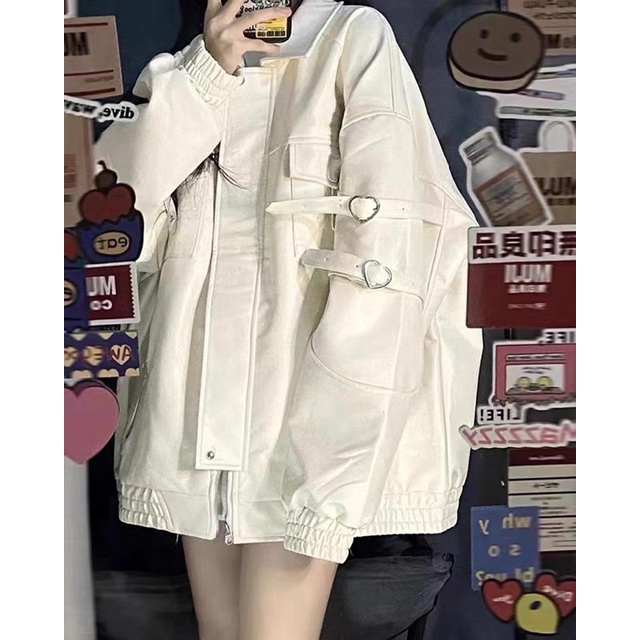 ÁO KHOÁC UNISEX ULZZANG HỌC SINH FORM RỘNG PHONG CÁCH