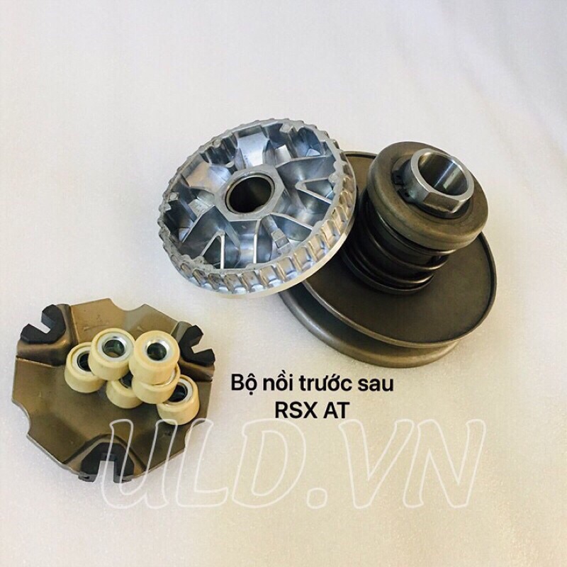 Bộ côn trước sau Rsx AT / bộ nồi wave rsx at